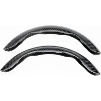 Potah na volant Boční potahy volantu 36-38 cm černý karbon