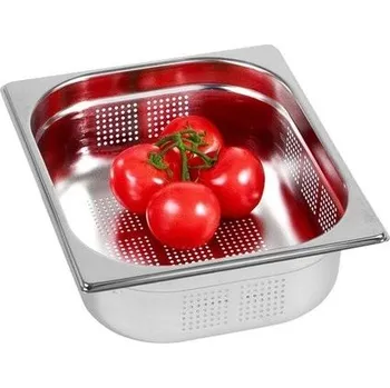 Optinox Gastronádoba GN 1/2 (h=150 mm) nerezová děrovaná OPTINOX