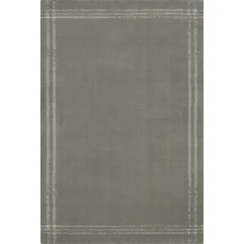 Koberec Vlněný koberec Agnella Calisia M Grid Rim Antracit - 120 x 180 cm