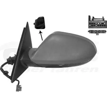 Auto zrcátko Vnější zpětné zrcátko VAN WEZEL 0342817