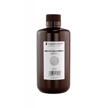 Příslušenství k 3D tiskárně Copymaster3D Resin UV Water Washable, 1kg | Bílá