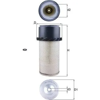 Vzduchový filtr Vzduchový filtr, , 1909128, 1909141, 5019416, 79022025, 79081327, 79HF9601BA, 870X9601CKA, 8994589, 9955976, 9957811, KNECHT, LX 649