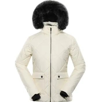 Bunda dámská ALPINE PRO LODERA s membránou PTX krémová XS