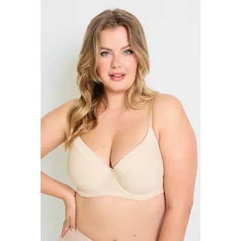 Podprsenka Dorina hladká vyztužená podprsenka tělová - DORBE0001/tělová / 95 / F DOR1A023-BE0001