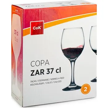 Sklenice Cegeco Sklenice na víno CoK Zar 370ml 2ks