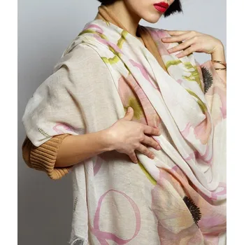 Šátek Dámský šátek O´KEEFE 26 bambus rose, InnBamboo Itálie