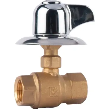 Ventil Kulový kohout HERZ EXPERT pod omítkuDIN 17660 připojení FF ovládání páka plast Dimenze: DN15