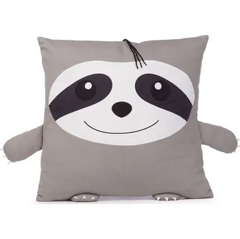 Dekorativní polštářek KIDSDEPOT Izzel Polštářek Raccoon