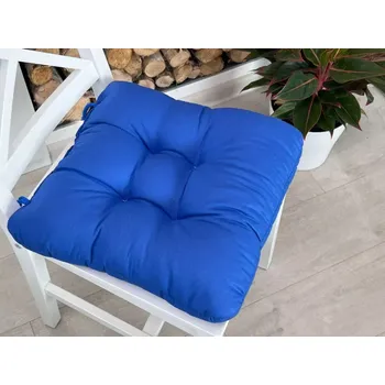 Podsedák PODSEDÁKY NA ŽIDLE - MODRÝ 40x40cm