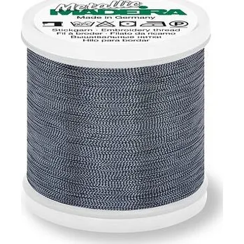 Nit Vyšívací nit Madeira Metallic Smooth 40 (200m) barva 361 pewter