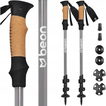 Trekingová hůl Hole Beon Pro Grey 61-135 cm šedé