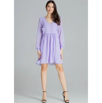 Dámské šaty Lenitif L083 fialové