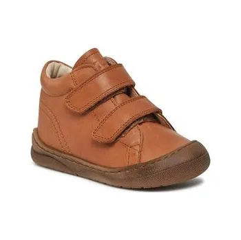 Pracovní obuv Kotníková obuv Naturino Nirez Vl 0012015359.012D20 M Hnědá 22