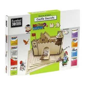 Dřevěná hračka Łamigłówka drewniana Gepetto - Tajemnice zamku