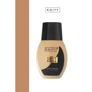 Přípravek na tvář Editt Make-up soft matte Velikost: Opálená