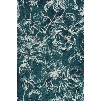 Koberec Vlněný koberec Agnella Isfahan Rhode Smaragd - 133 x 180 cm