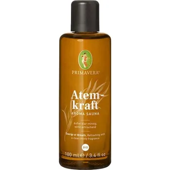 Primavera Aromaterapie SaunaAroma Sauna Síla dýchání bio 100 ml (4&nbsp;620,00 Kč / 1 l)