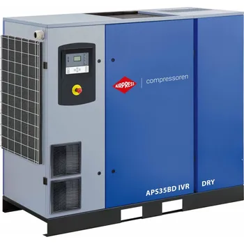 Kompresor Šroubový kompresor APS 35BD IVR Dry 13 bar 35 HP/26 kW 770-4835 l/min, Airpress 36435-BDX-IVR