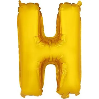 Balónek Balónek fóliový TORO písmenko "H" 30cm