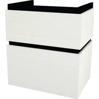 Koupelnový nábytek Koupelnová skříňka pod umyvadlo Devo Viva 2.0 bílá 59 x 66 x 44 cm VV2-SU2S59x66-F104