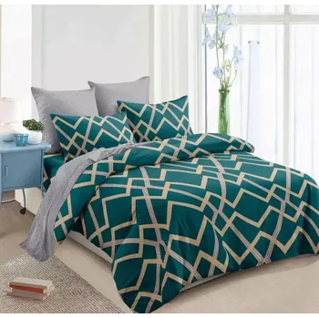 Povlečení TOTÁLNÍ VÝPRODEJ ! BAVLNĚNÉ POVLEČENÍ NA 1 POSTEL 140x200/70x90 cm - KARMEN