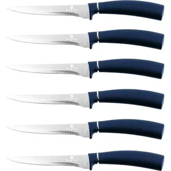 Kuchyňský nůž BERLINGERHAUS Sada steakových nožů Aquamarine Metallic Line 6 ks
