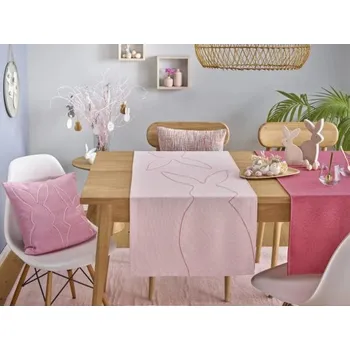 ubrus Běhoun na stůl Benny růžový 50x150cm, Sander