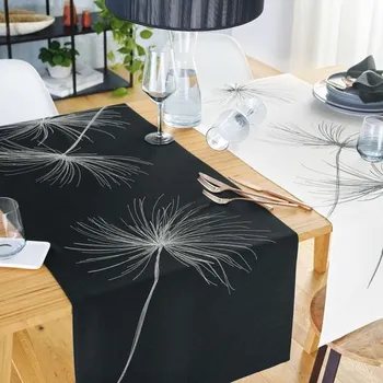 ubrus Běhoun na stůl White Blow bílý 50x150cm, Sander