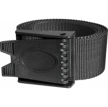 Opasek Agama Zátěžový opasek s plastovou přezkou 1,5 m černá (dostupnost 3-5 dní)