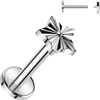 Piercing Šperky4U Piercing do brady - labreta TITAN - TIT1310-1206