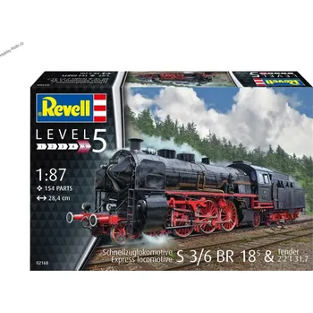 Modelová železnice Lokomotiva BR18 stavebnice 1:87 H0 - Revell 02168