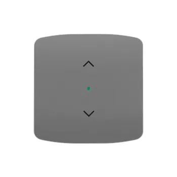 Elektroinstalační materiál ABB Kryt TANGO 6220A-A01002 S2 1násobný, symbol „žaluzie“; kouřová šedá 6220A-A01002 S2