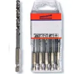 Vrtáky/bity do kovu, 5ks/bal