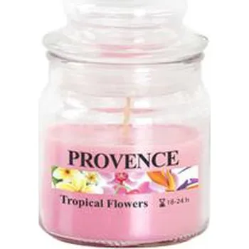 Svíčka Vonná svíčka ve skle PROVENCE 24 hodin tropické květy