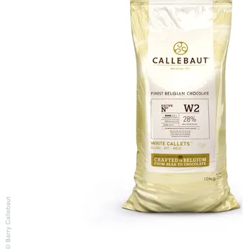 Čokoláda CALLEBAUT W2 bílá čokoláda (28%) 10kg pecky