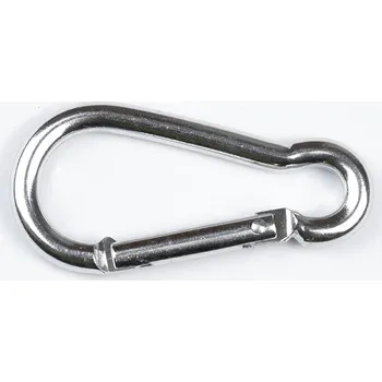 karabina Karabina hliníková 60x6 stříbrná