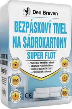 Tmel Den Braven Bezpáskový tmel na sádrokartony SUPER FLOT bílý