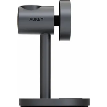 Bezdrátová nabíječka MagFusion 3 v 1 Aukey LC-MC311, 15W Qi2 (šedá)