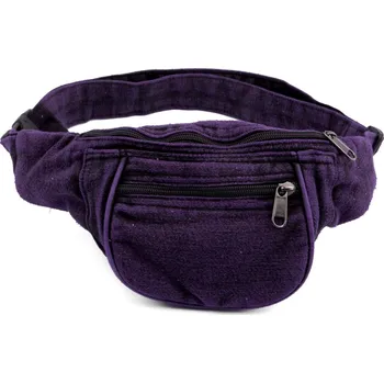 Ledvinka STONEWASH fialová