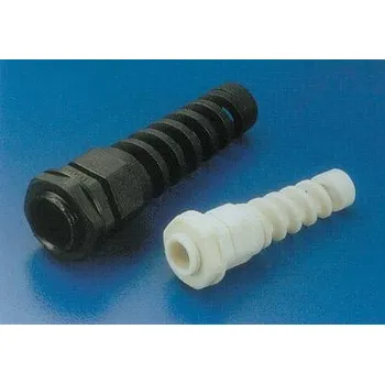 elektrický kabel WAPRO MV-OV-25 kabelová vývodka s ochranou vodiče - M25, IP68, šedá RAL 7035