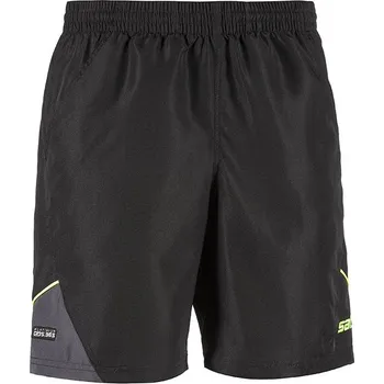 saller šortky MUNDIAL BARVA: 394 černá-antracit-neon žlutá, Velikost: XS