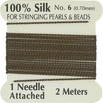 Korálek Hedvábná nit č. 65 (0.7mm)