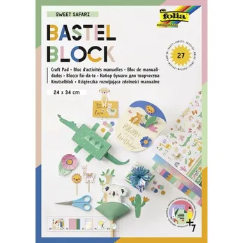 Folia Designové safari papíry 27 listů