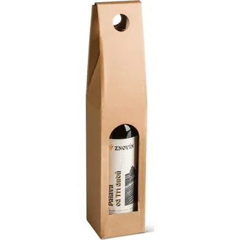 Papírový nosič bez loga 1&nbsp;×&nbsp;0,75 l