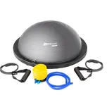 Hop-Sport Balanční podložka s expandéry šedá