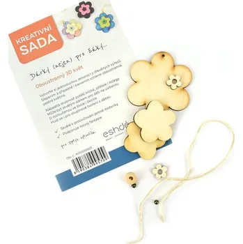 kreativní sada Kreativní sada, oboustranný 3D květ