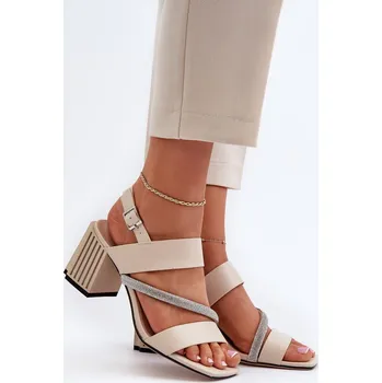 Dámské sandále Sandály na podpatku model 195551 Step in style 36