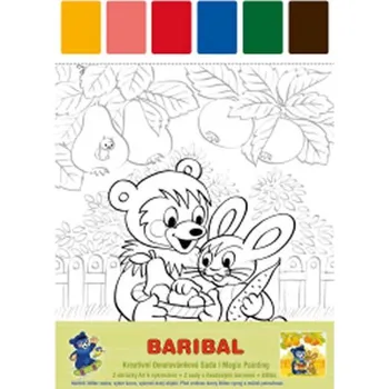 omalovánky Baribal - Kreativní omalovánková sada Magic Painting