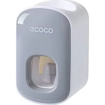 Sada koupelnových doplňků Automatický nástěnný dávkovač zubní pasty Barva: šedá (CF054-1)