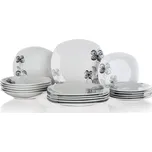 Porcelánová sada talířů FLOREA 18 ks